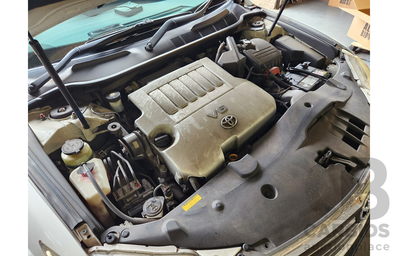 2/2010 Toyota Aurion AT-X GSV40R 09 UPGRADE 4d Sedan Diamond White 3.5L