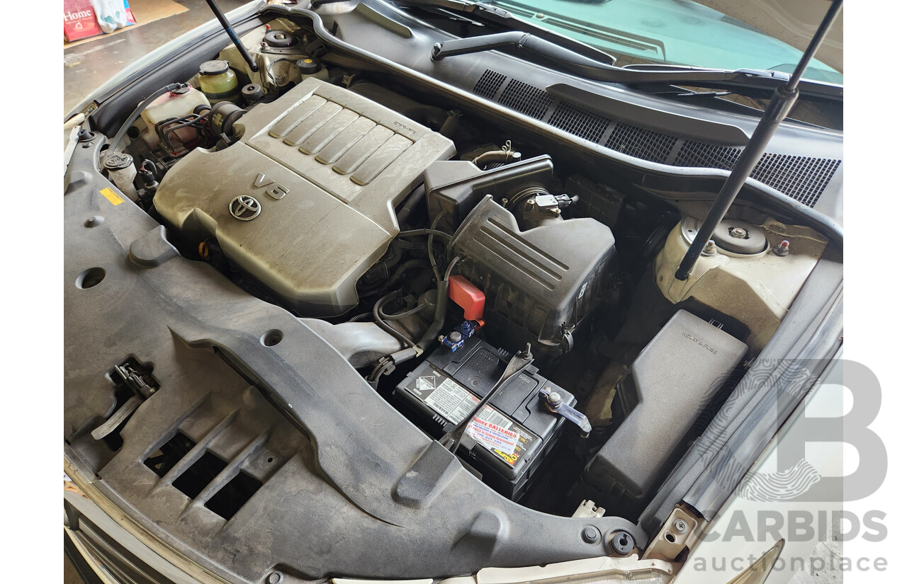 2/2010 Toyota Aurion AT-X GSV40R 09 UPGRADE 4d Sedan Diamond White 3.5L