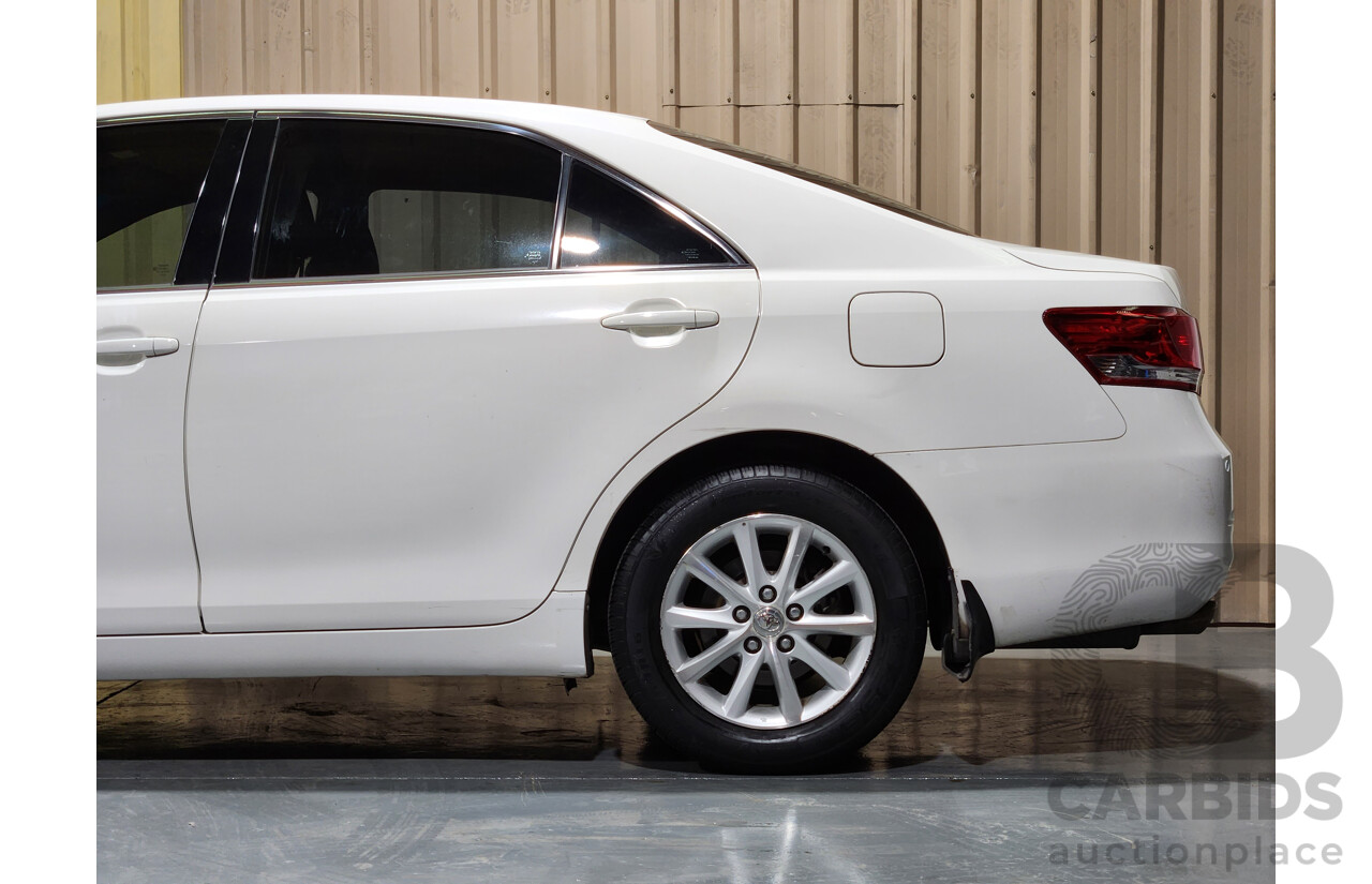 2/2010 Toyota Aurion AT-X GSV40R 09 UPGRADE 4d Sedan Diamond White 3.5L