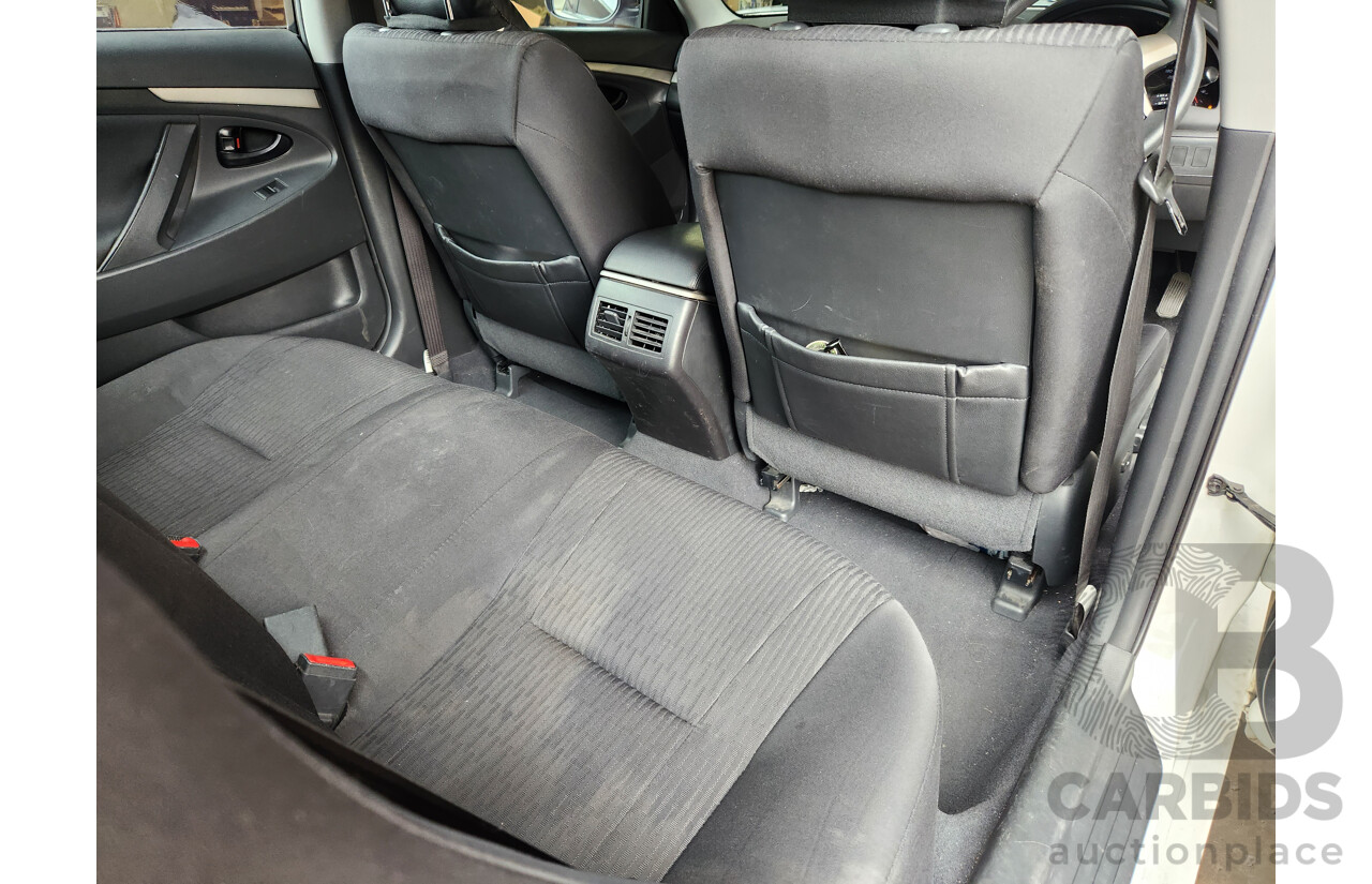 2/2010 Toyota Aurion AT-X GSV40R 09 UPGRADE 4d Sedan Diamond White 3.5L