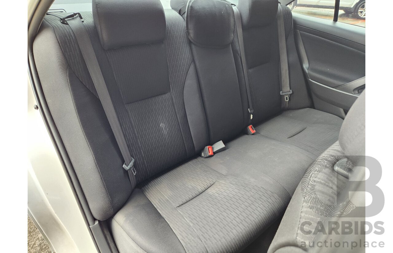 2/2010 Toyota Aurion AT-X GSV40R 09 UPGRADE 4d Sedan Diamond White 3.5L