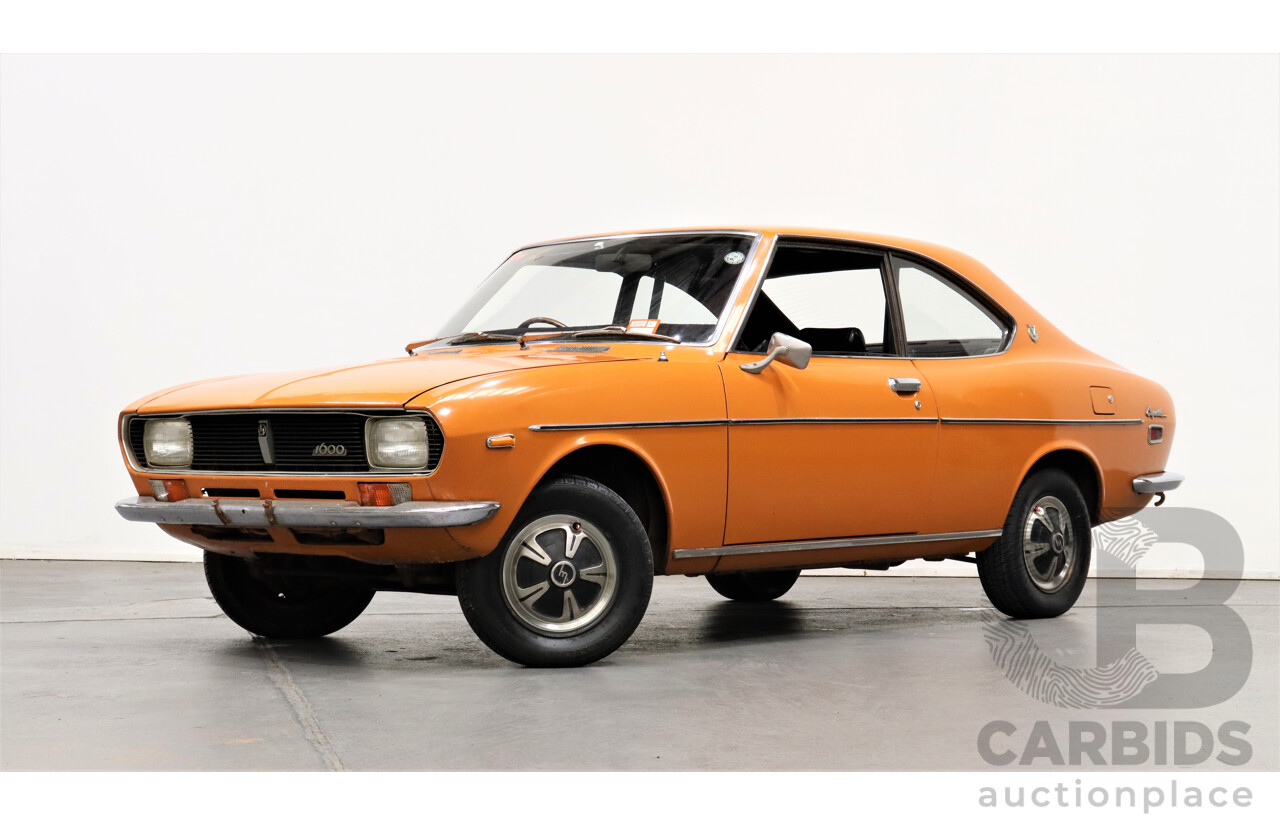 6/1971 Mazda Capella 1600 Super Deluxe SNA 2 Door Coupe Herschel Orange 1.6L
