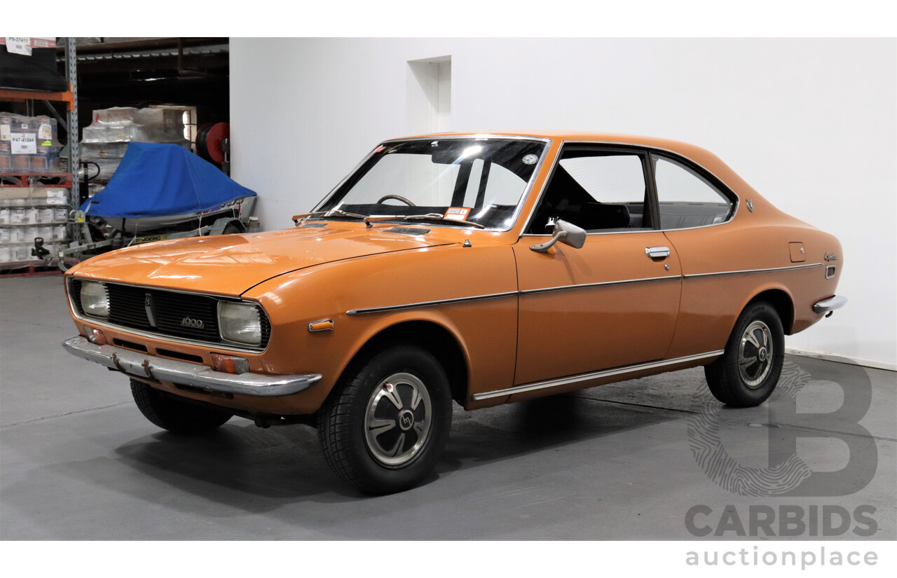 6/1971 Mazda Capella 1600 Super Deluxe SNA 2 Door Coupe Herschel Orange 1.6L