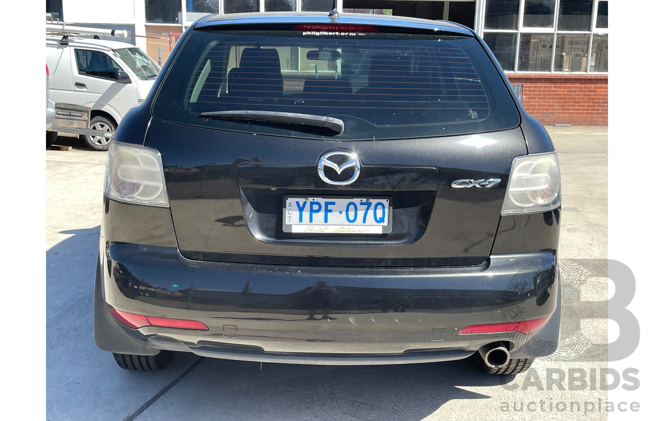 5/2011 Mazda Cx-7 Classic (fwd) ER MY10 4d Wagon Black 2.5L