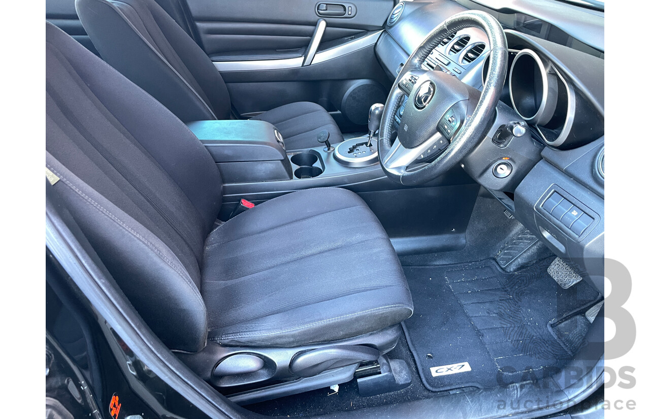 5/2011 Mazda Cx-7 Classic (fwd) ER MY10 4d Wagon Black 2.5L