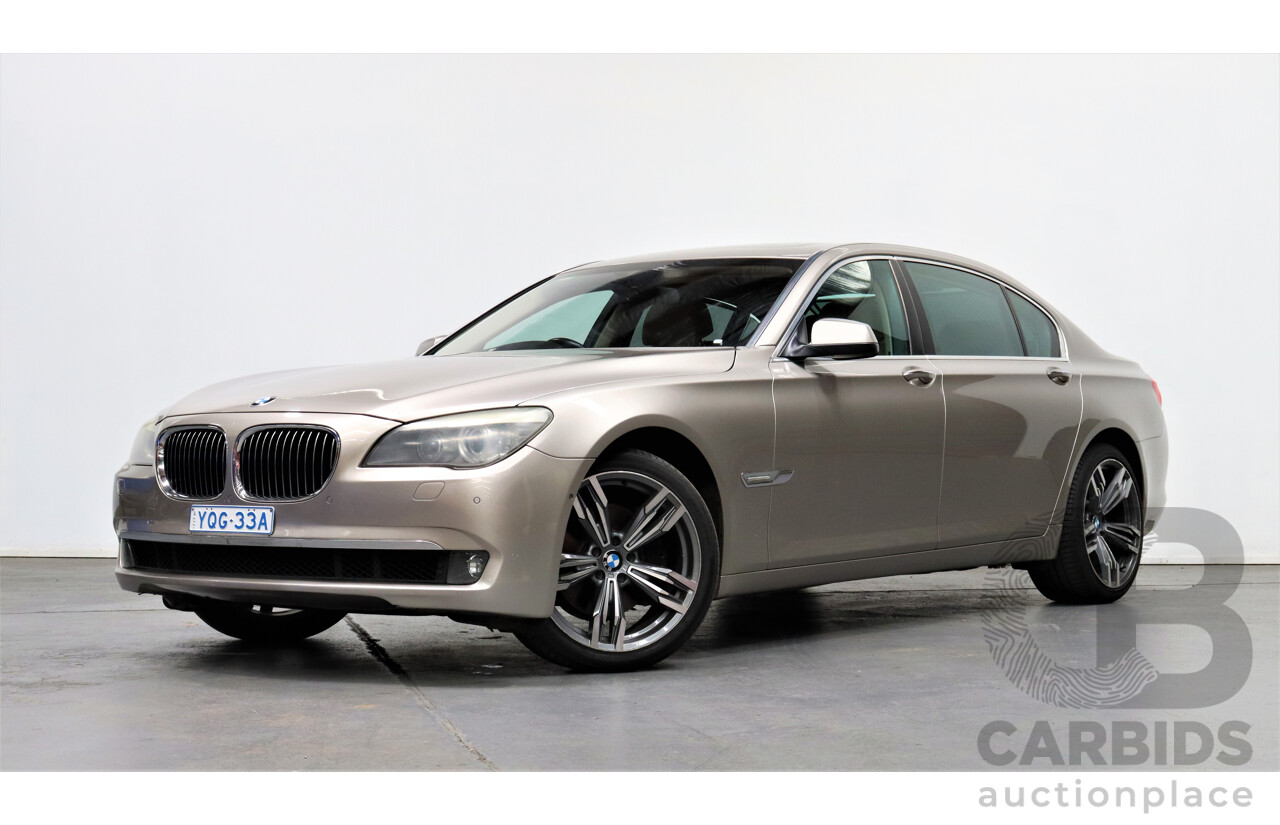 1/2009 BMW 740Li F01 4d Sedan Silver 3.0L Turbo
