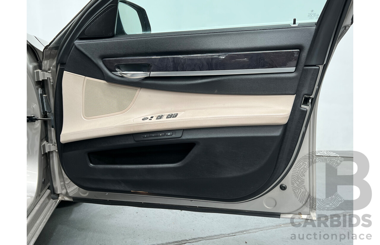 1/2009 BMW 740Li F01 4d Sedan Silver 3.0L Turbo