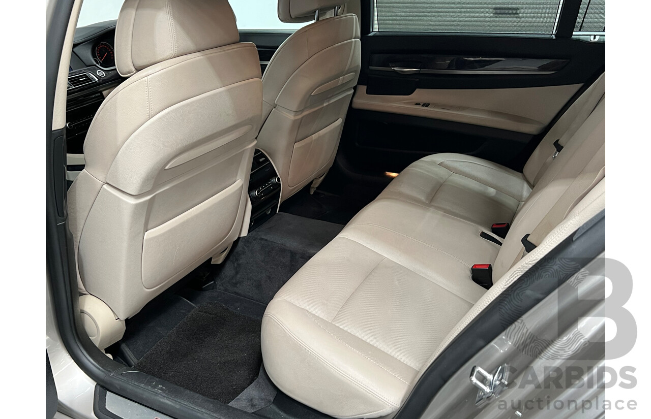 1/2009 BMW 740Li F01 4d Sedan Silver 3.0L Turbo