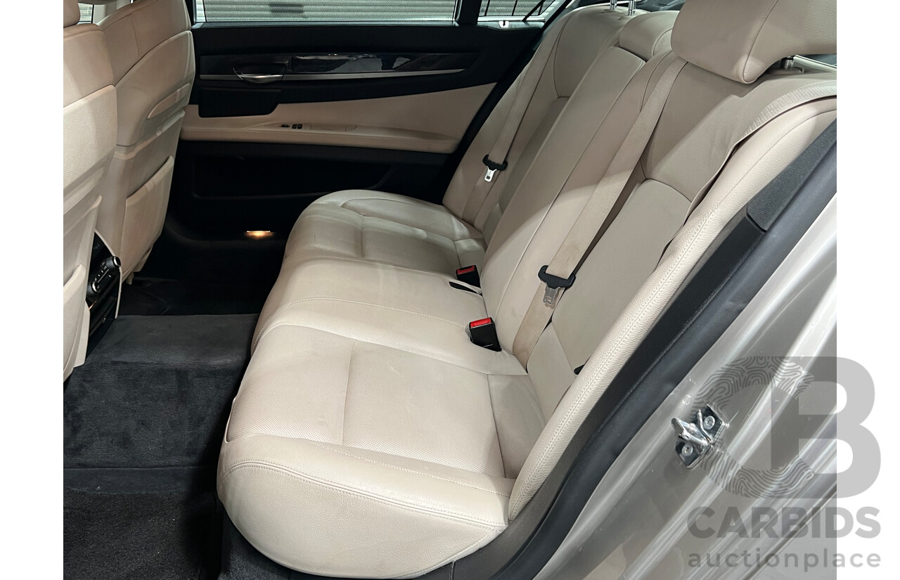 1/2009 BMW 740Li F01 4d Sedan Silver 3.0L Turbo