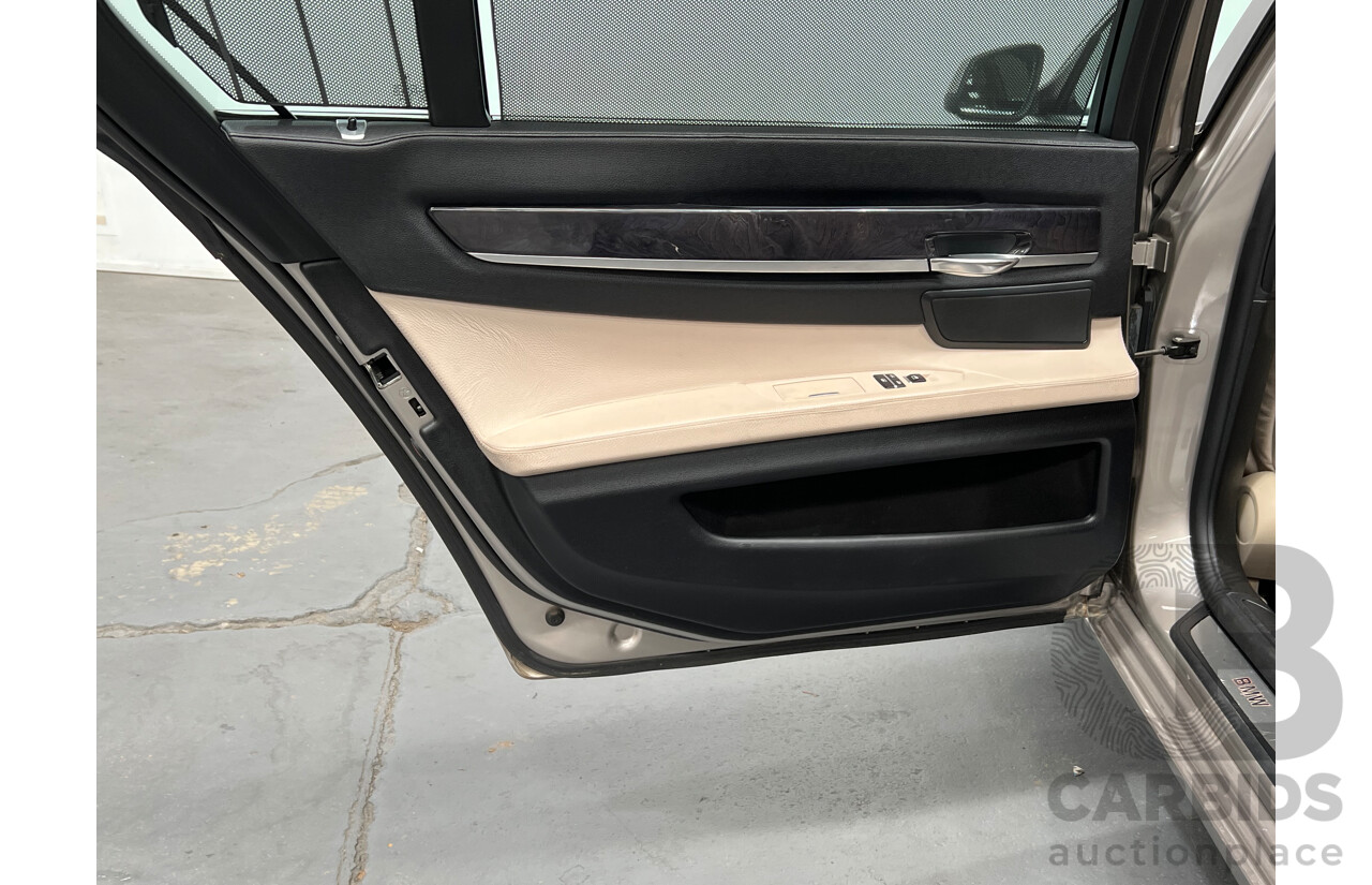 1/2009 BMW 740Li F01 4d Sedan Silver 3.0L Turbo