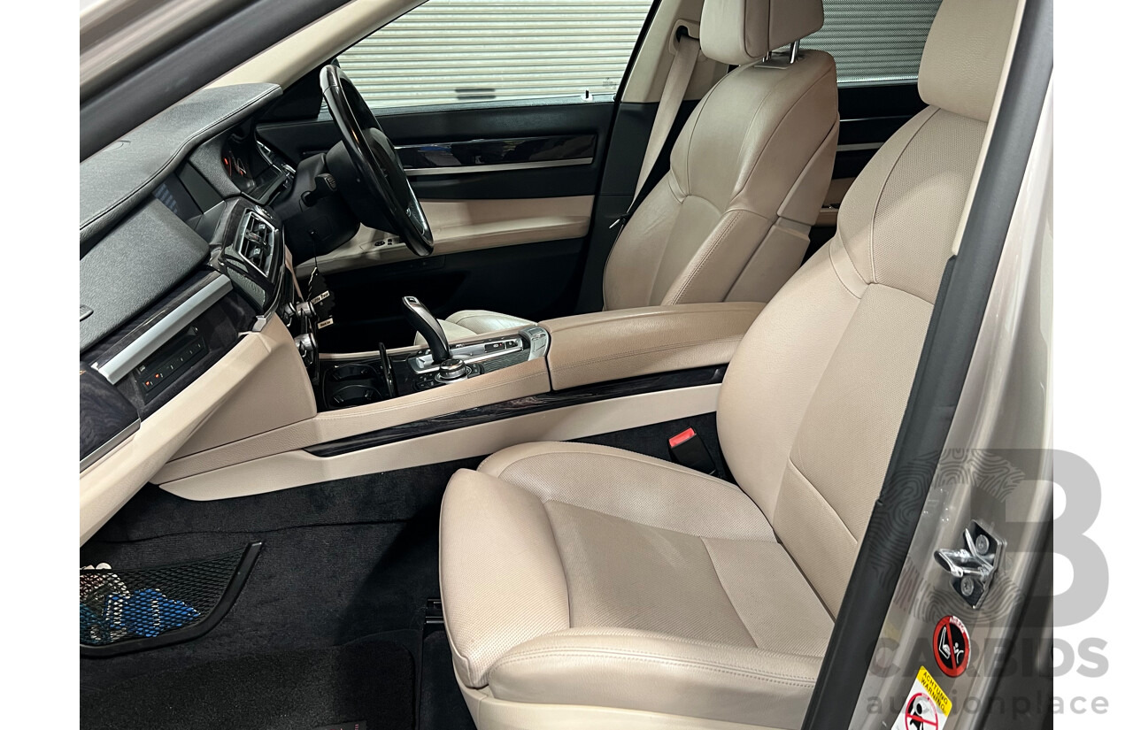 1/2009 BMW 740Li F01 4d Sedan Silver 3.0L Turbo