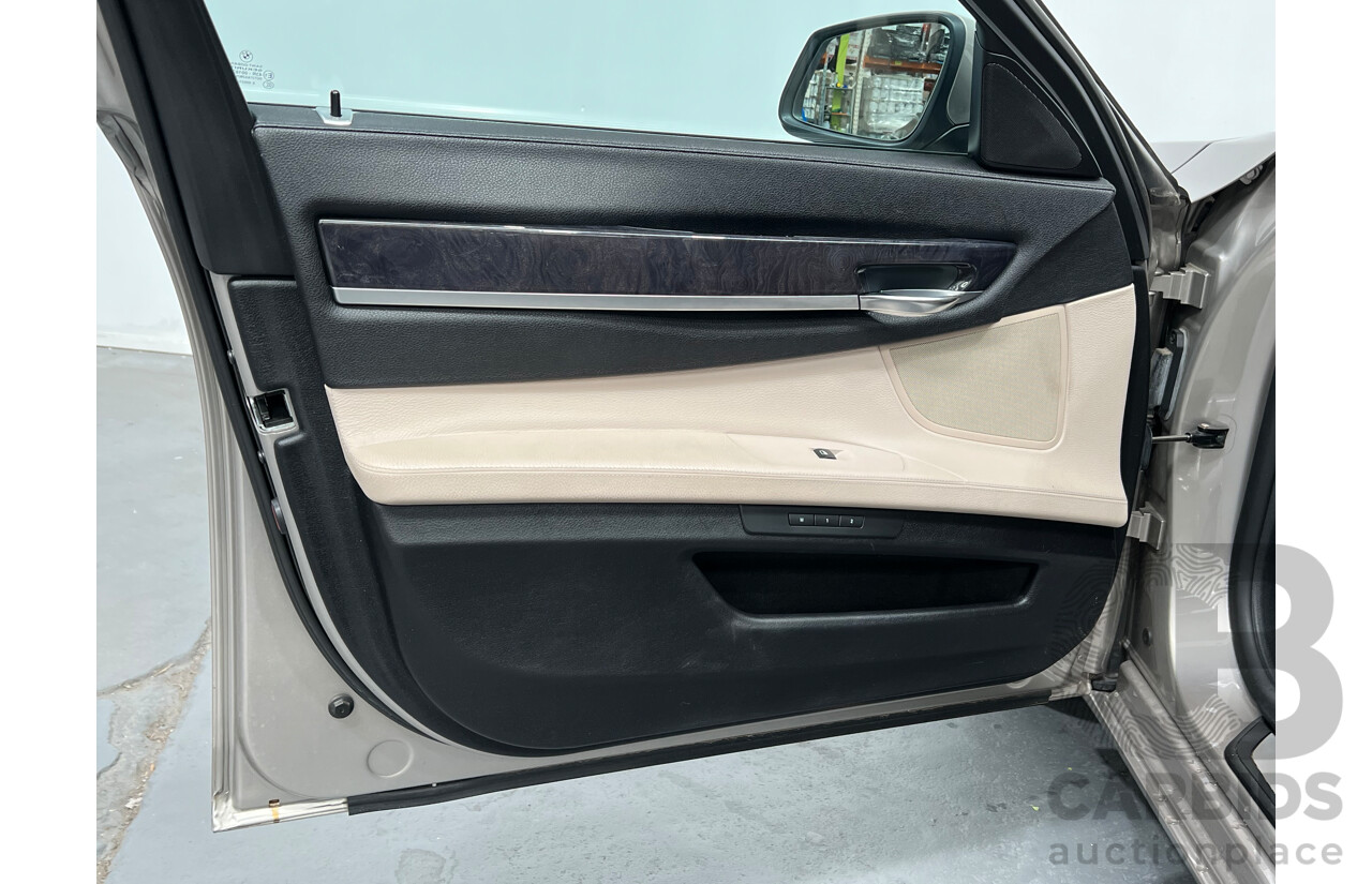 1/2009 BMW 740Li F01 4d Sedan Silver 3.0L Turbo