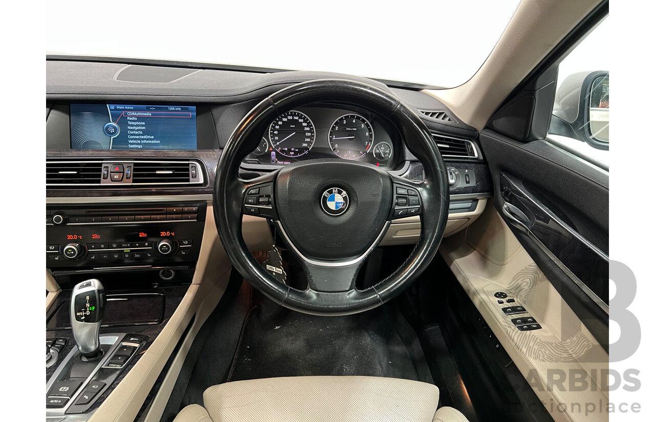 1/2009 BMW 740Li F01 4d Sedan Silver 3.0L Turbo