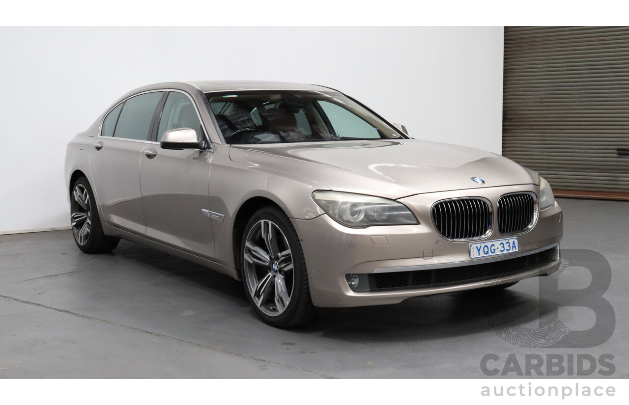 1/2009 BMW 740Li F01 4d Sedan Silver 3.0L Turbo