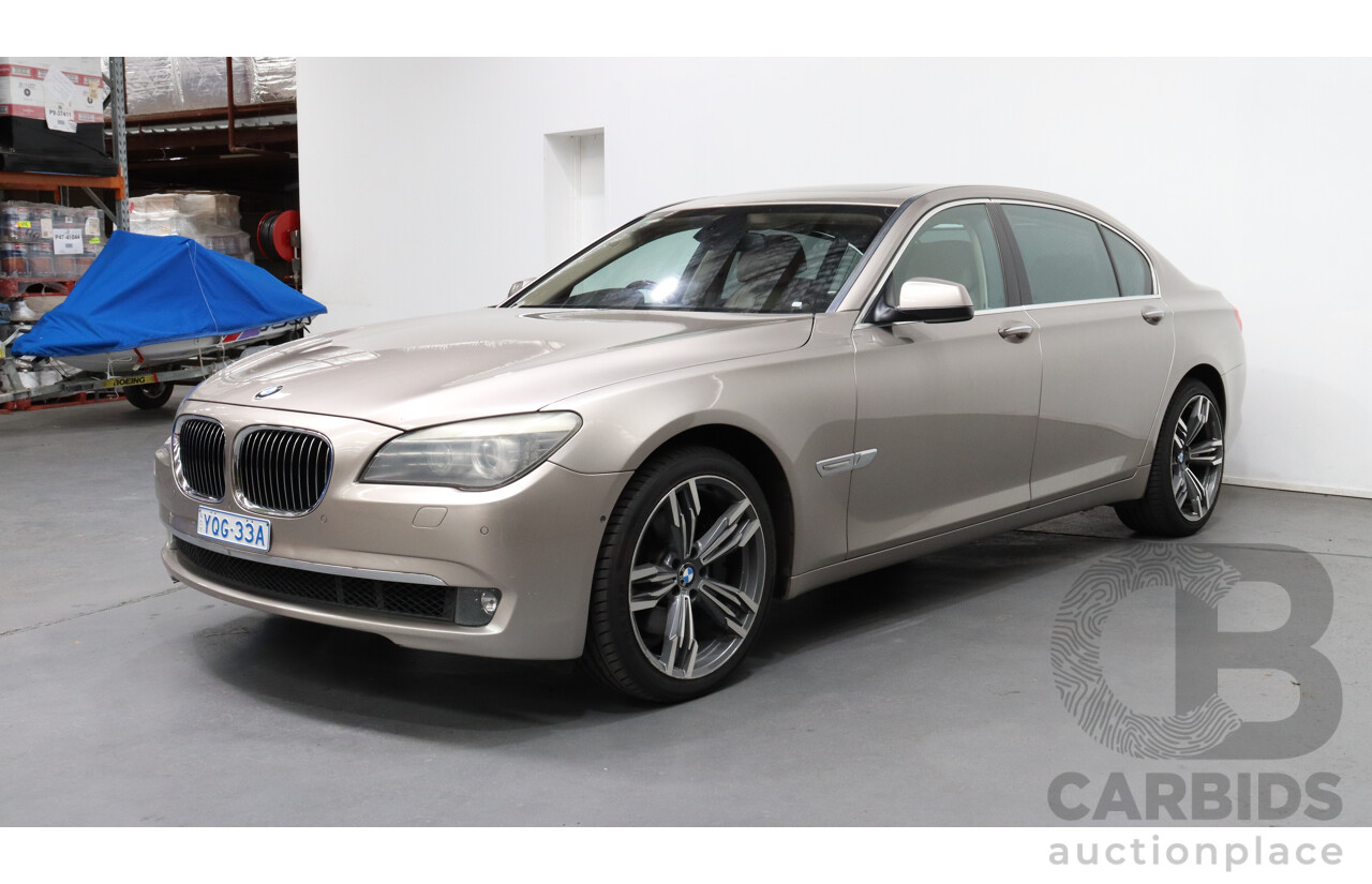 1/2009 BMW 740Li F01 4d Sedan Silver 3.0L Turbo