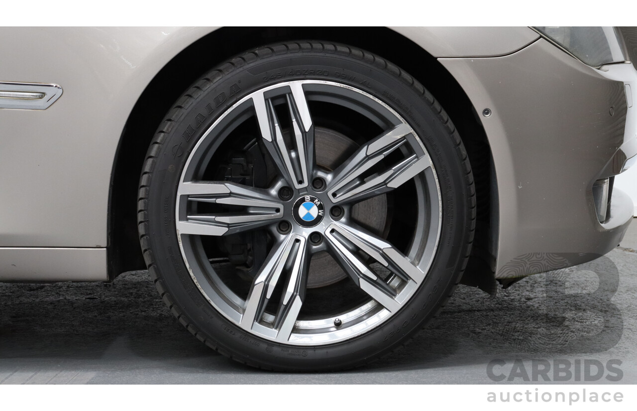 1/2009 BMW 740Li F01 4d Sedan Silver 3.0L Turbo