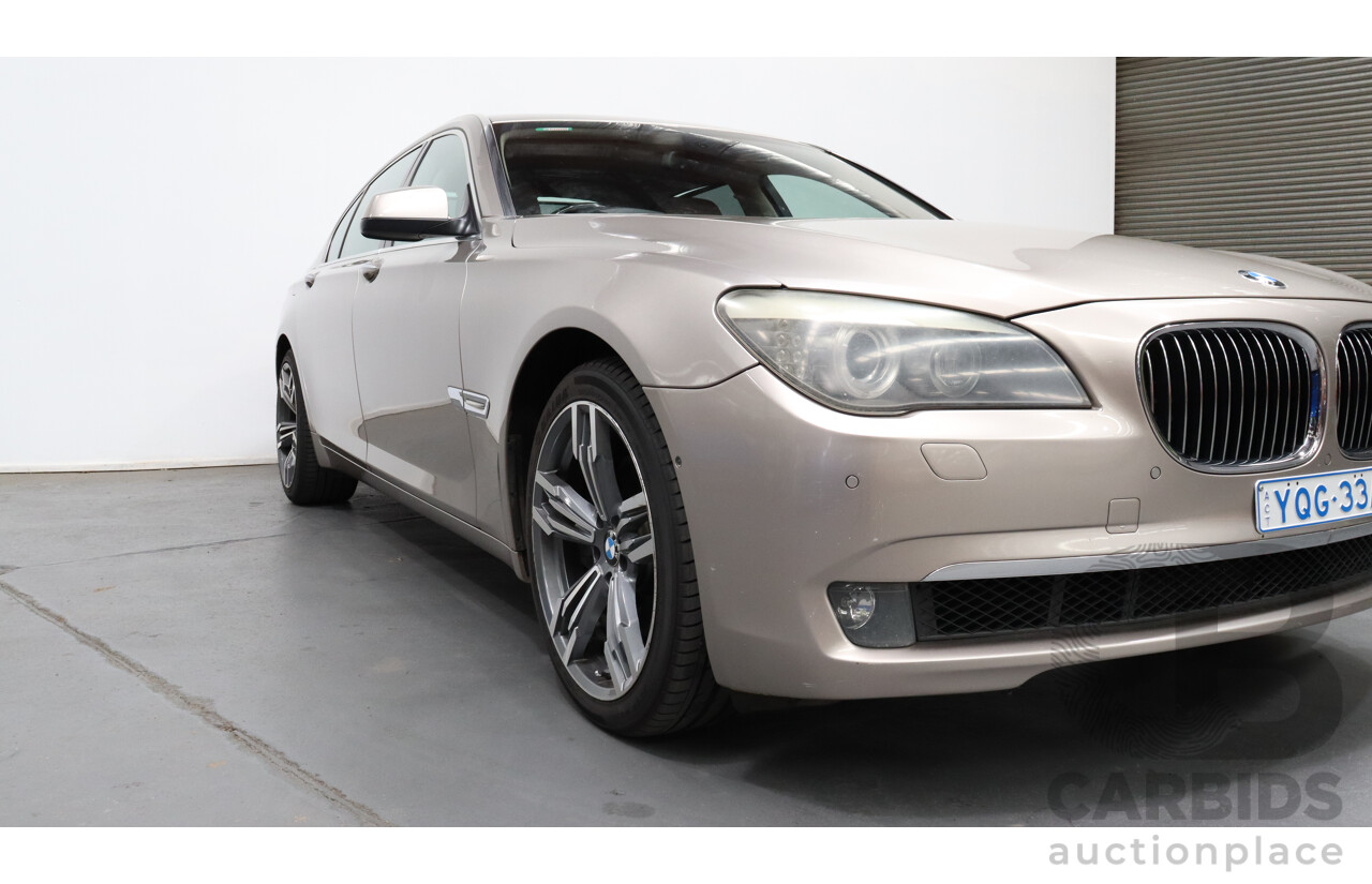 1/2009 BMW 740Li F01 4d Sedan Silver 3.0L Turbo