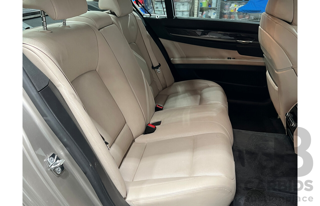 1/2009 BMW 740Li F01 4d Sedan Silver 3.0L Turbo