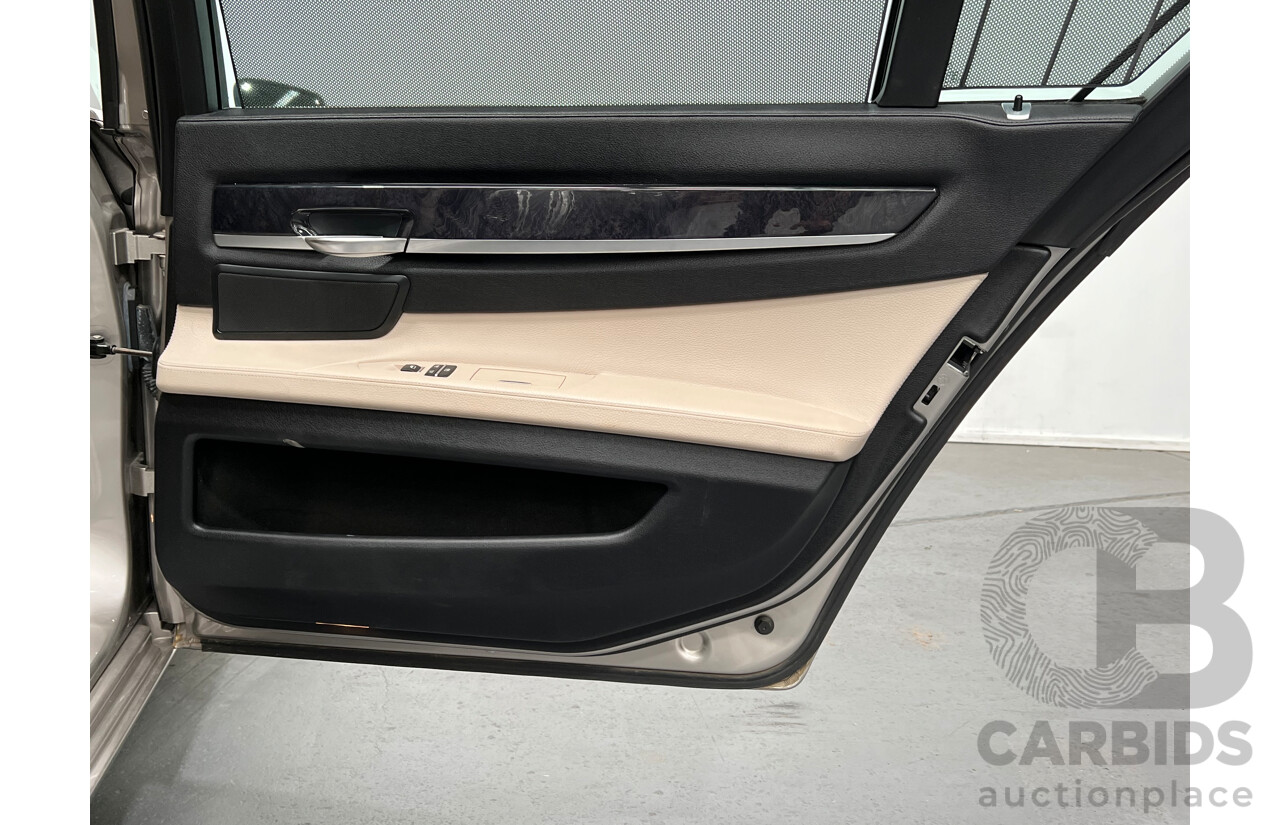 1/2009 BMW 740Li F01 4d Sedan Silver 3.0L Turbo