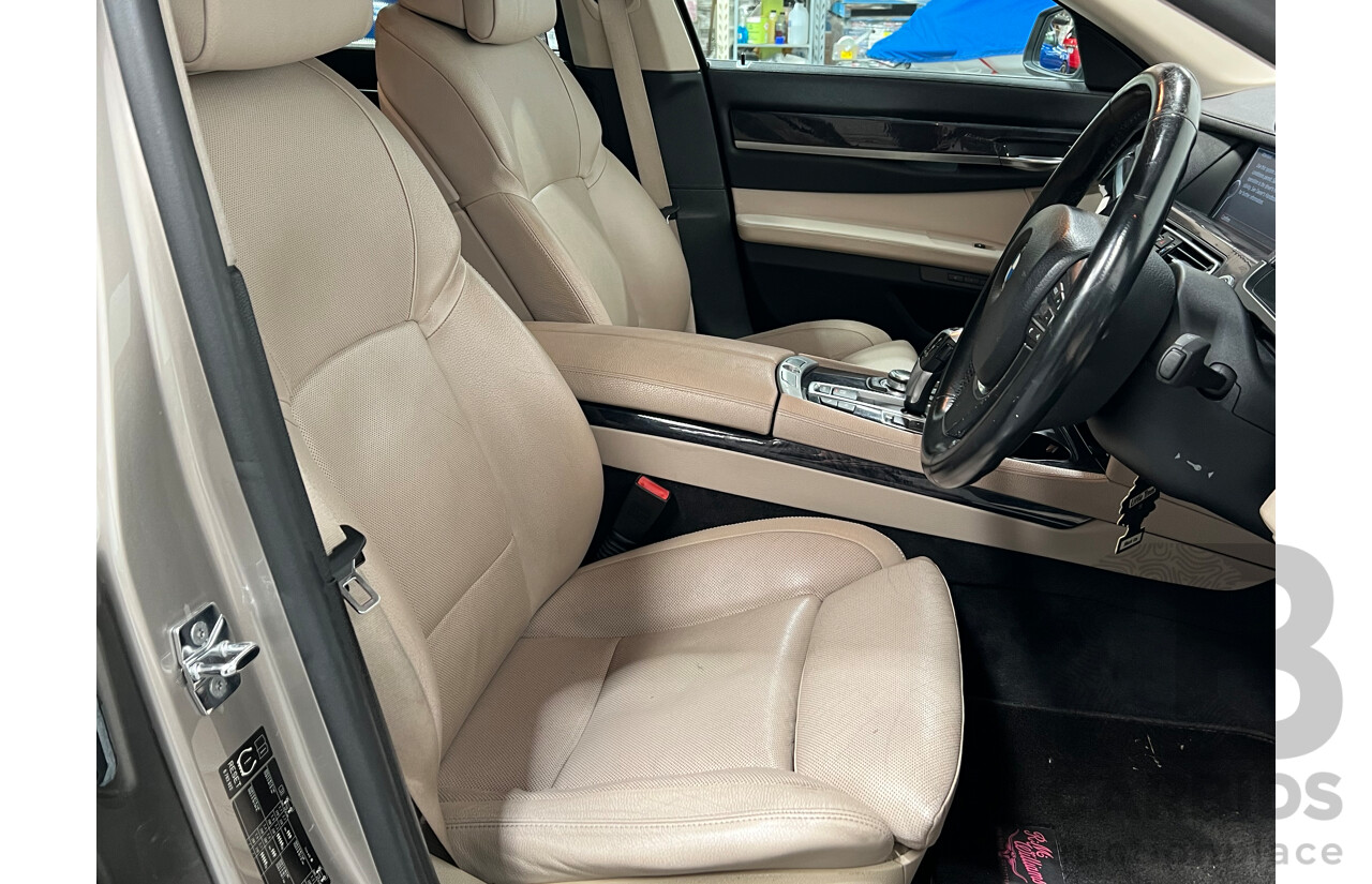 1/2009 BMW 740Li F01 4d Sedan Silver 3.0L Turbo