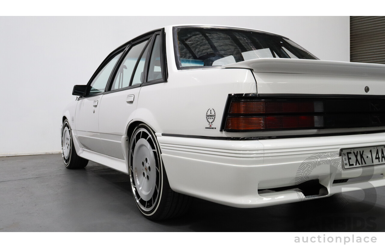 12/1984 Holden Commodore VK Group 3 Replica 4d Sedan White 6.0L V8