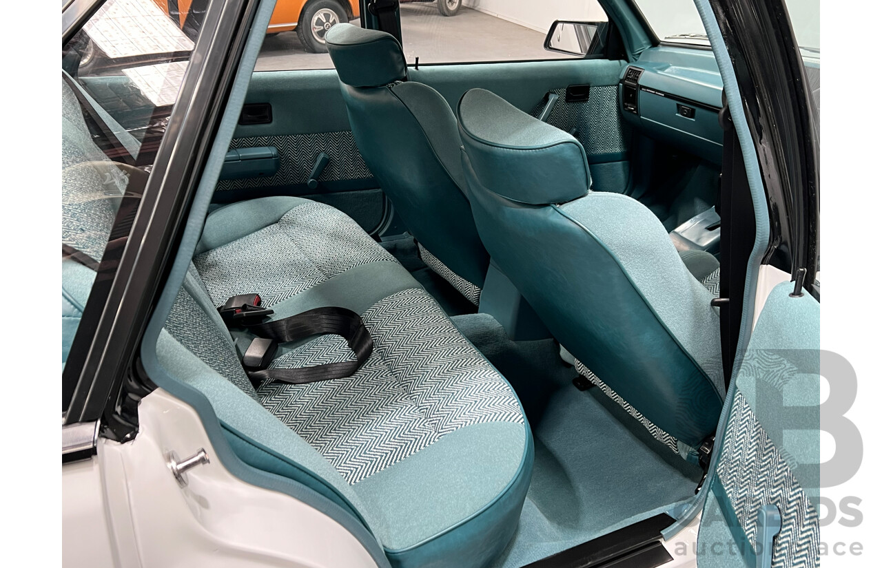 12/1984 Holden Commodore VK Group 3 Replica 4d Sedan White 6.0L V8