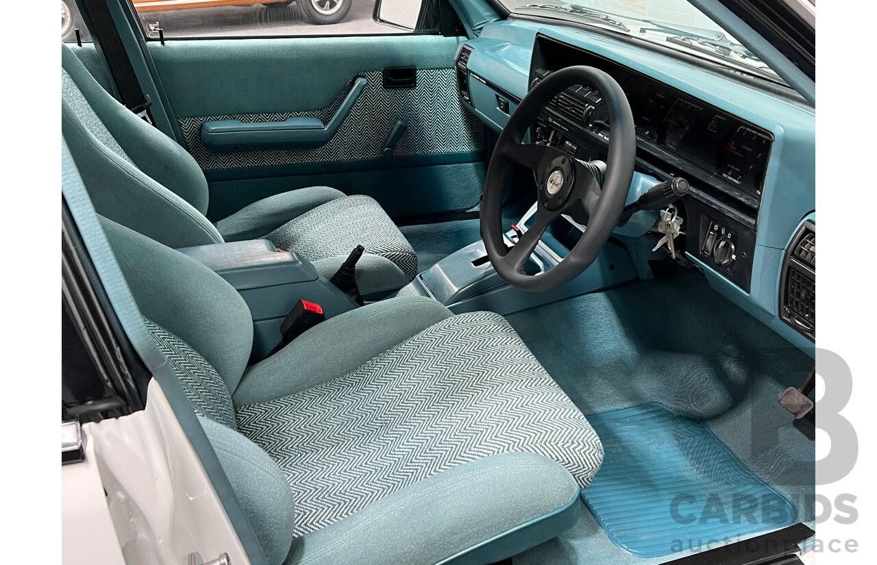 12/1984 Holden Commodore VK Group 3 Replica 4d Sedan White 6.0L V8