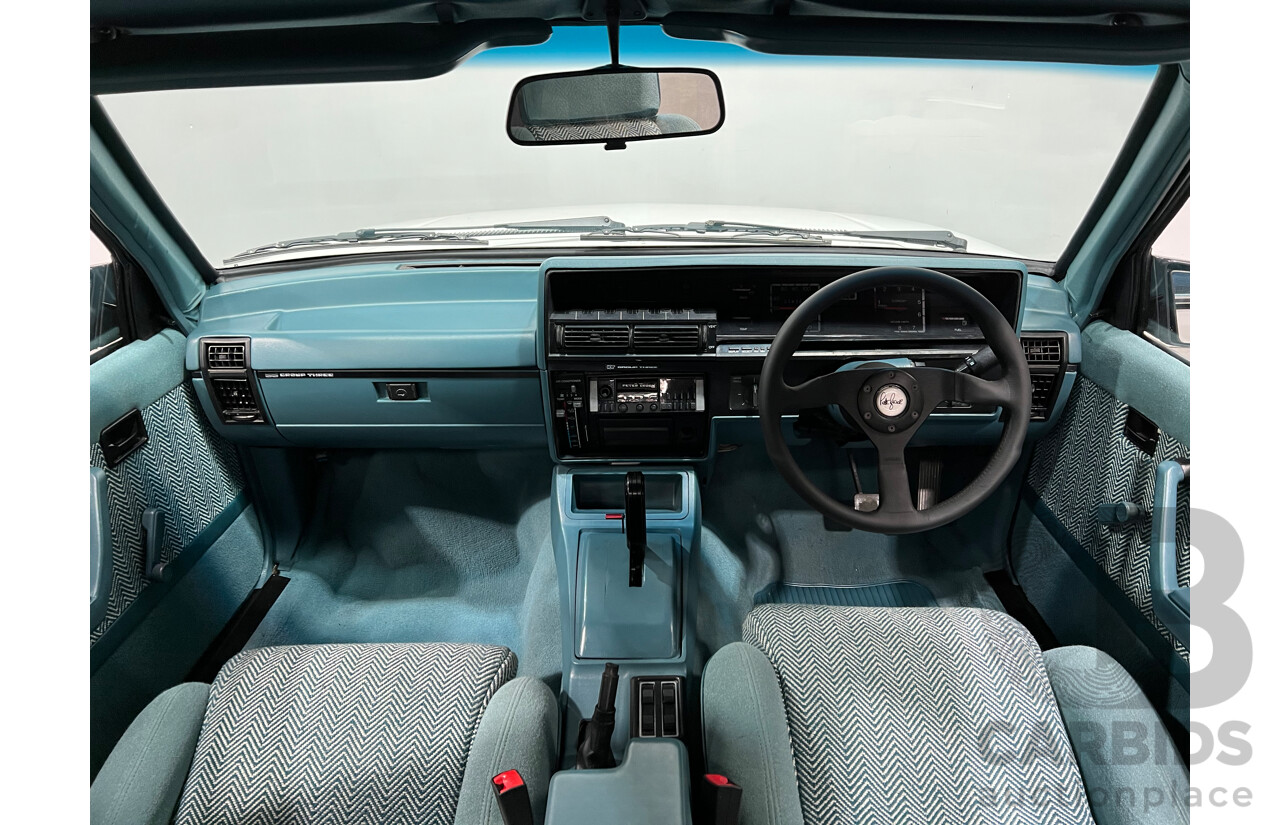 12/1984 Holden Commodore VK Group 3 Replica 4d Sedan White 6.0L V8