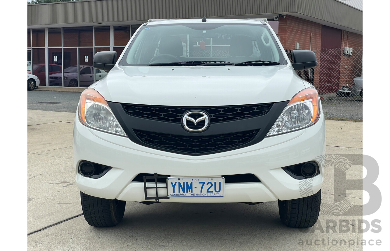 11/2013 Mazda Bt50 XT (4x2) MY13 Freestyle C/Chas White 3.2L