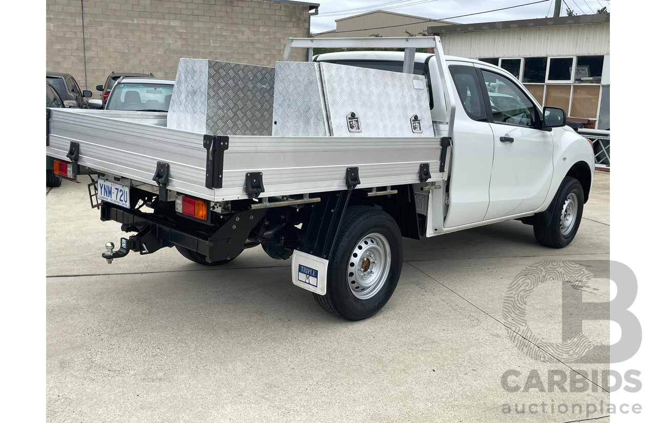 11/2013 Mazda Bt50 XT (4x2) MY13 Freestyle C/Chas White 3.2L