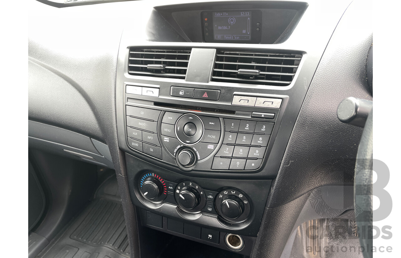 11/2013 Mazda Bt50 XT (4x2) MY13 Freestyle C/Chas White 3.2L