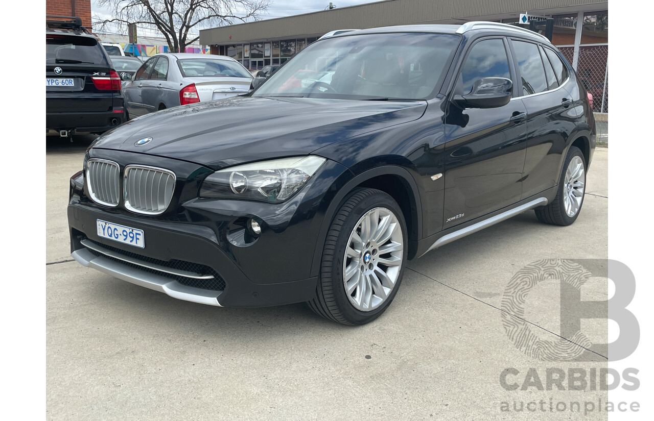 9/2010 Bmw X1 Xdrive 23d E84 4d Wagon Black 2.0L