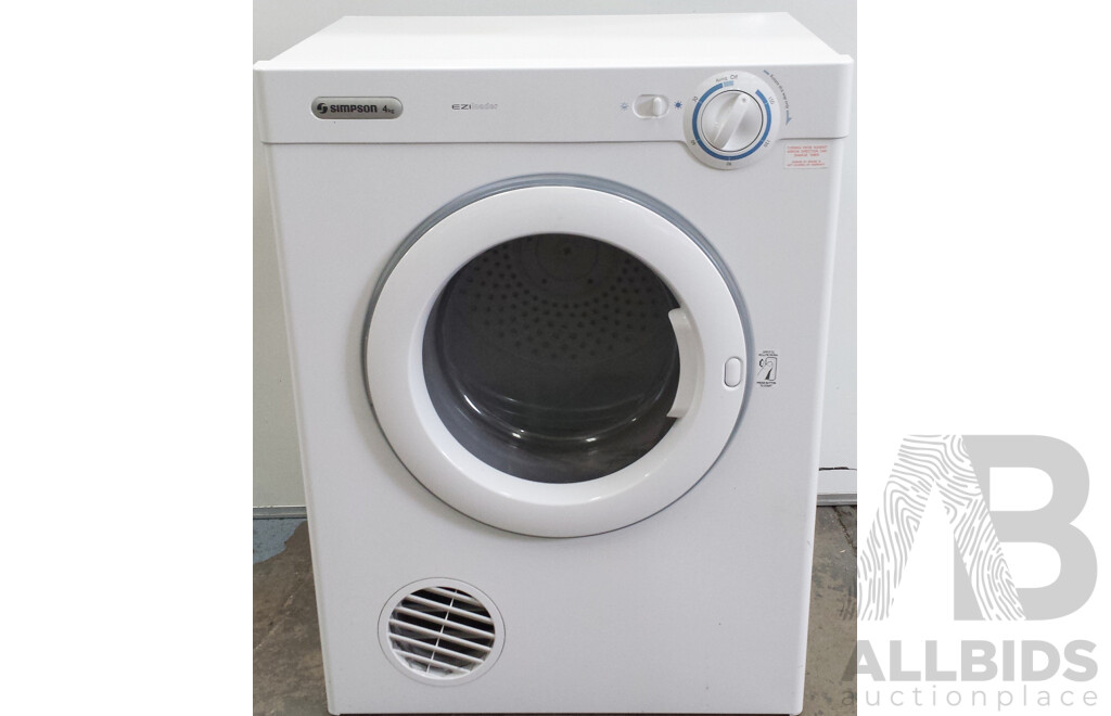 Simpson Ezi Loader 5KG Clothes Dryer