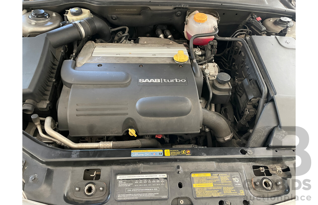 6/2004 Saab 9-3 Linear MY04 2d Convertible Grey 2.0L