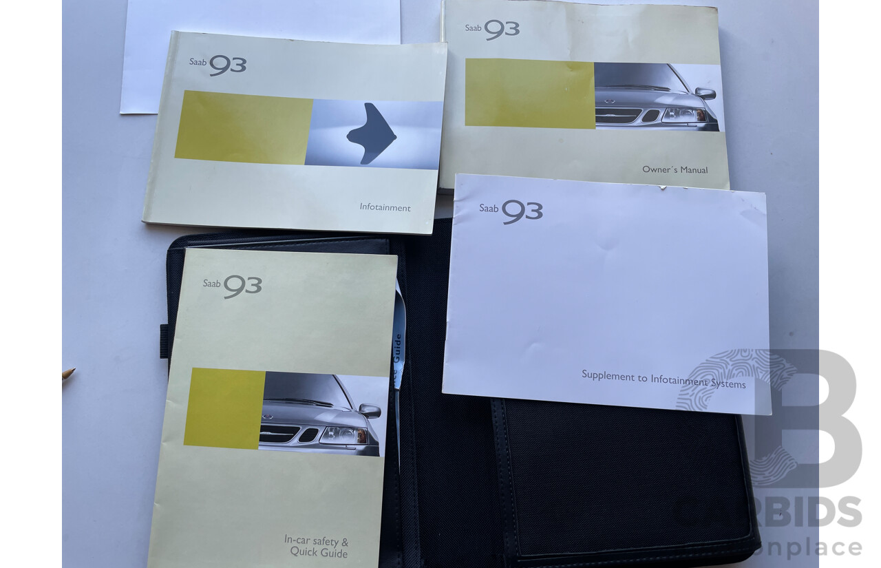 6/2004 Saab 9-3 Linear MY04 2d Convertible Grey 2.0L