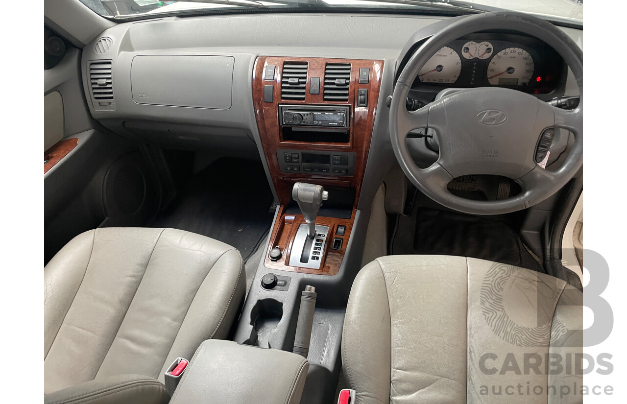 5/2006 Hyundai Terracan Highlander CRDi  4d Wagon White 2.9L