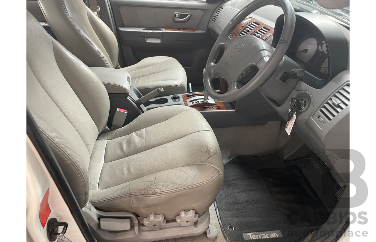 5/2006 Hyundai Terracan Highlander CRDi  4d Wagon White 2.9L