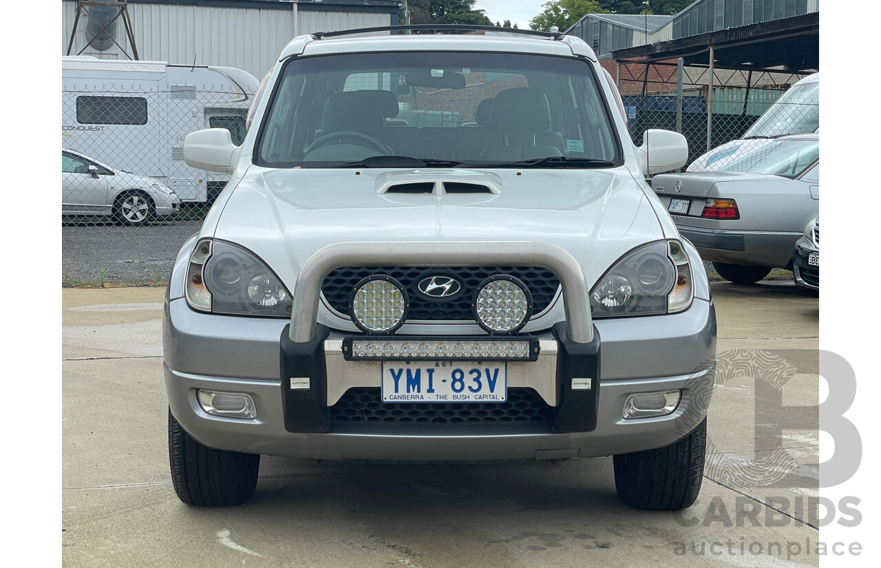 5/2006 Hyundai Terracan Highlander CRDi  4d Wagon White 2.9L