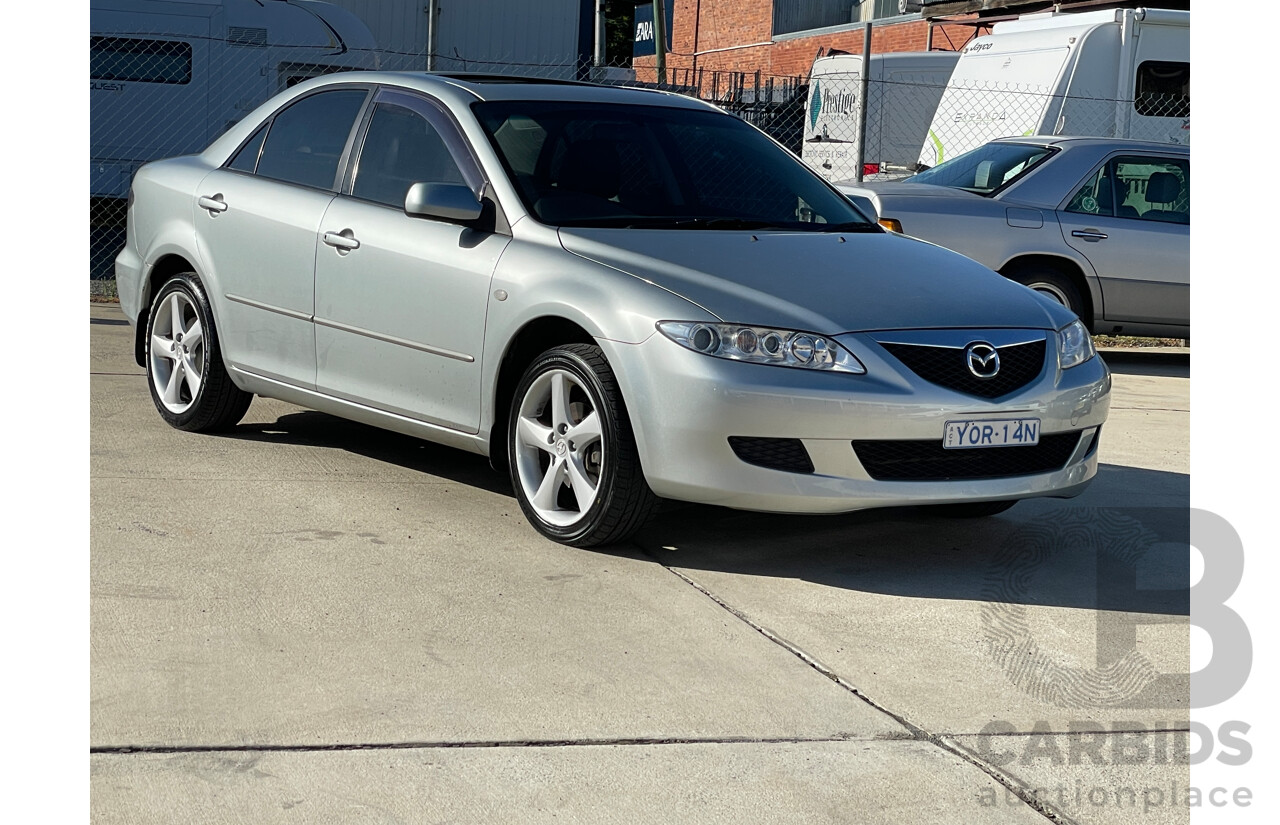 6/2004 Mazda Mazda6 Luxury GG 4d Sedan Silver 2.3L