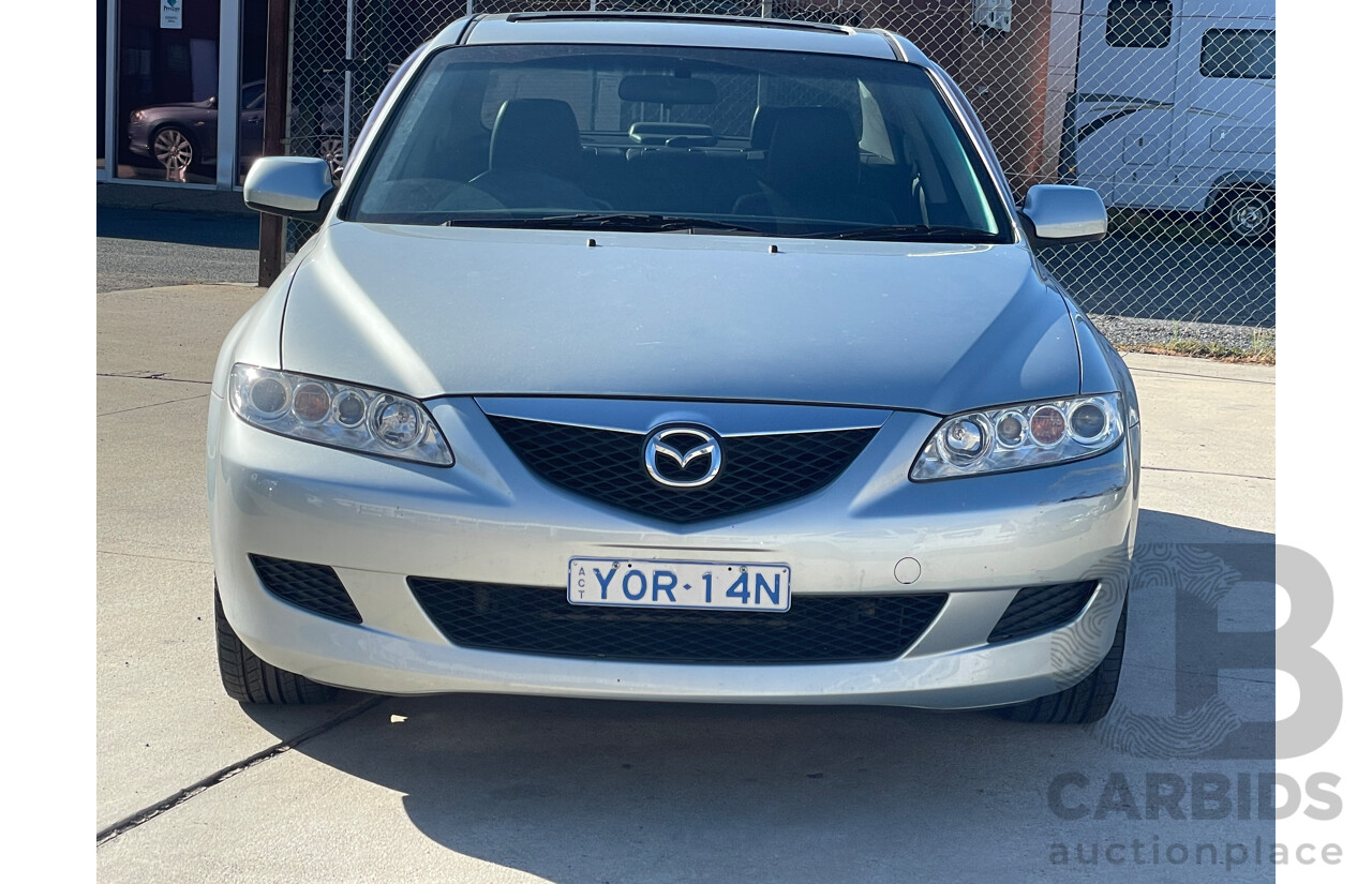 6/2004 Mazda Mazda6 Luxury GG 4d Sedan Silver 2.3L