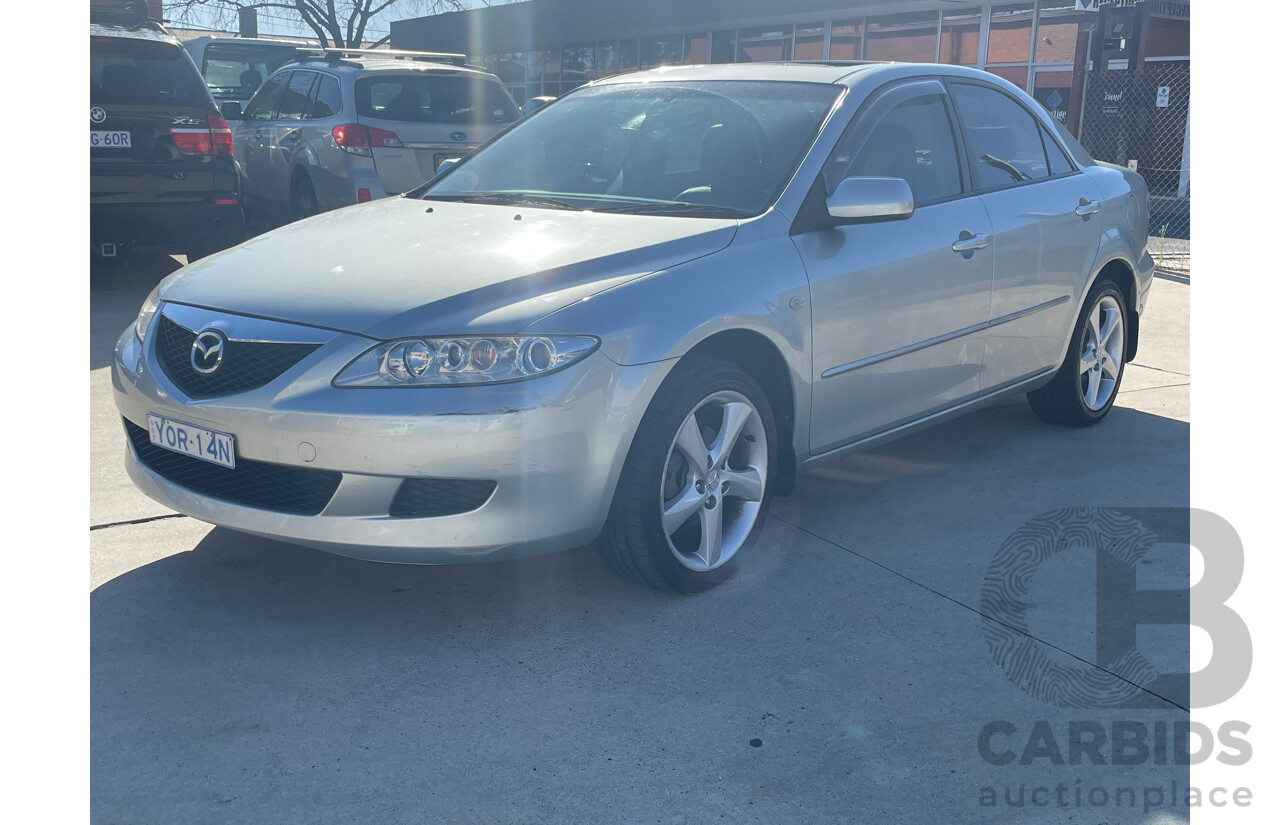 6/2004 Mazda Mazda6 Luxury GG 4d Sedan Silver 2.3L