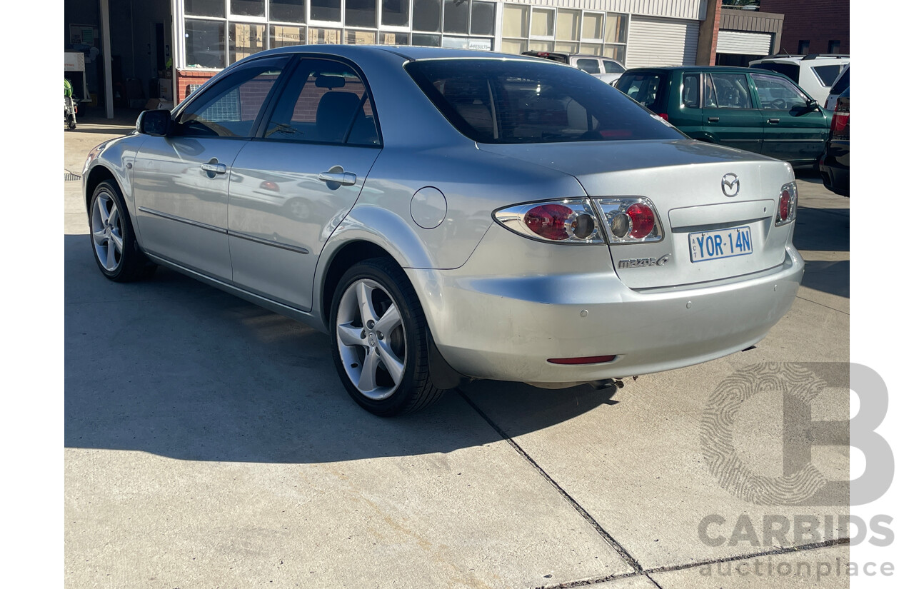 6/2004 Mazda Mazda6 Luxury GG 4d Sedan Silver 2.3L