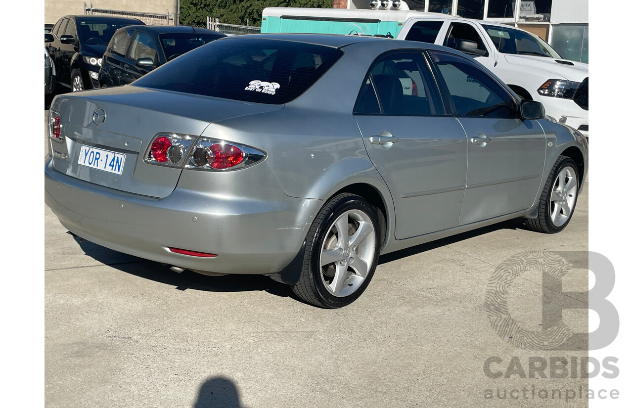 6/2004 Mazda Mazda6 Luxury GG 4d Sedan Silver 2.3L