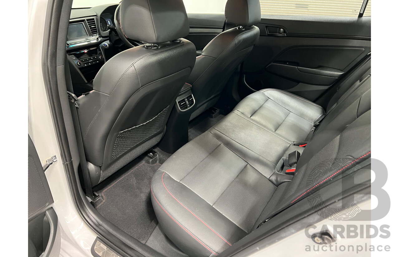 4/2018 Hyundai Elantra SR MY18 4d Sedan White 1.6L Turbo