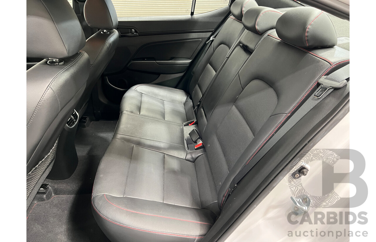 4/2018 Hyundai Elantra SR MY18 4d Sedan White 1.6L Turbo