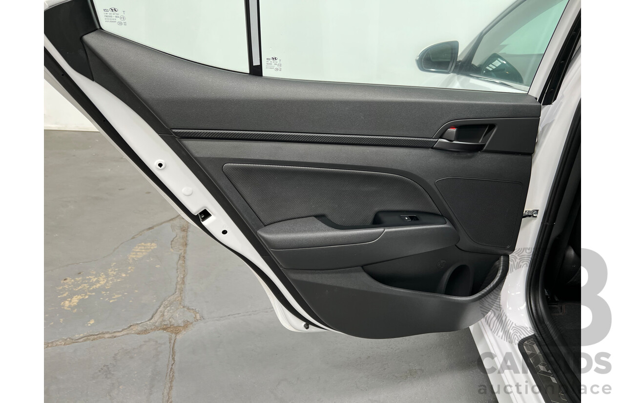 4/2018 Hyundai Elantra SR MY18 4d Sedan White 1.6L Turbo