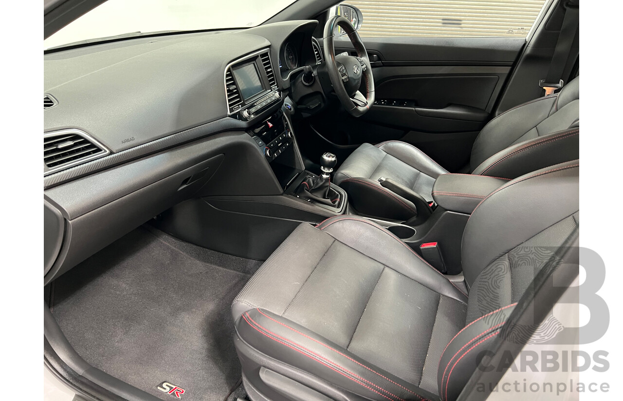 4/2018 Hyundai Elantra SR MY18 4d Sedan White 1.6L Turbo
