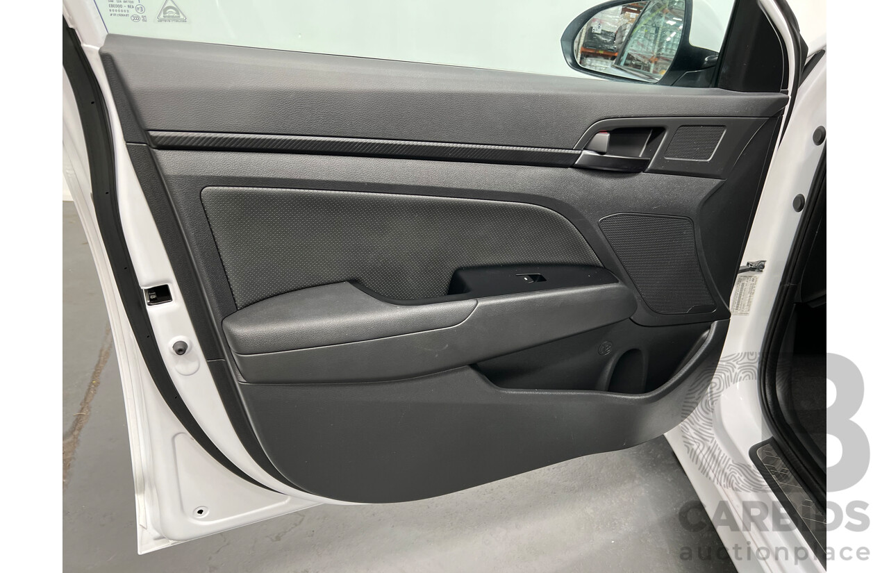 4/2018 Hyundai Elantra SR MY18 4d Sedan White 1.6L Turbo