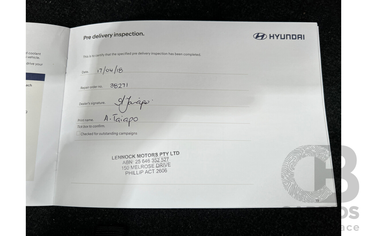 4/2018 Hyundai Elantra SR MY18 4d Sedan White 1.6L Turbo