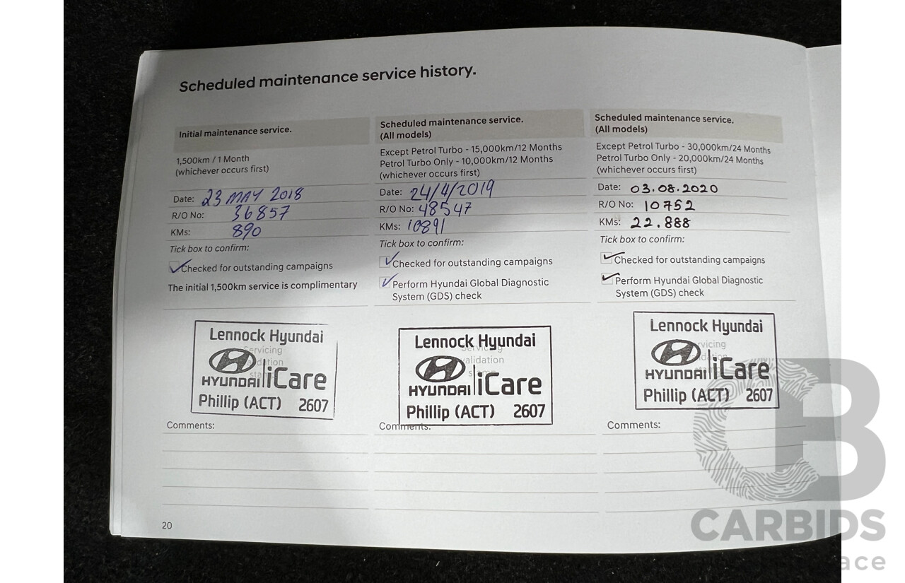 4/2018 Hyundai Elantra SR MY18 4d Sedan White 1.6L Turbo